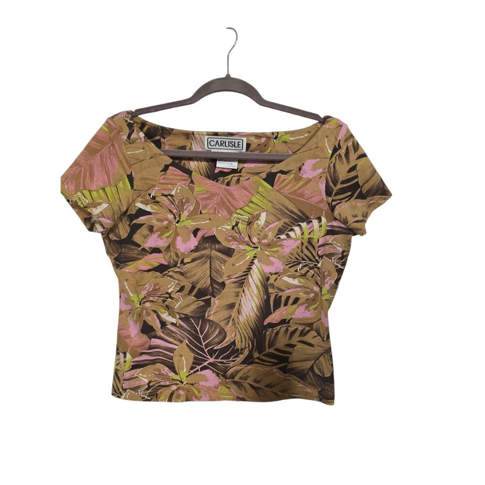 Carlisle Floral Top - size medium